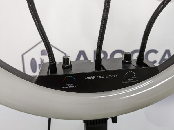 Кольцевая лампа со штативом 45 см.