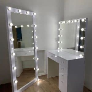 Стол гримёрный с тумбой