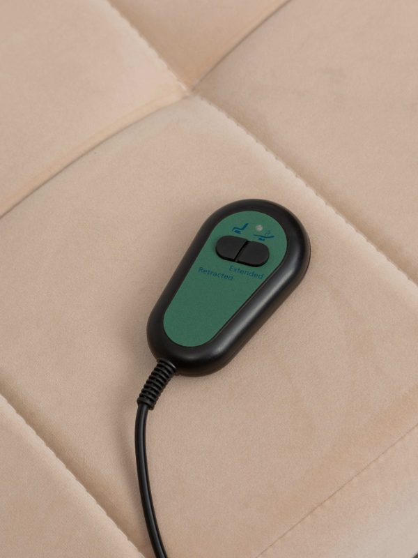 Анатомическая кушетка электрическая Loft 1 без регулировки секций. велюр, кожа