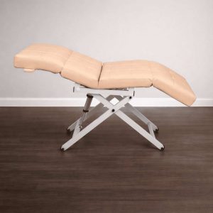 Анатомическая кушетка электрическая Loft 2 с регулировкой секций. велюр, кожа