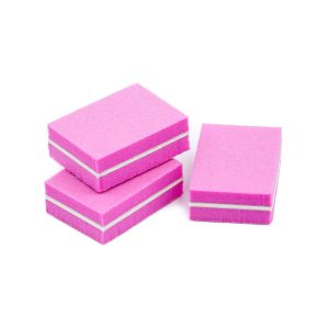 Баф мини, 100-180 грит (35х25 мм) Розовый