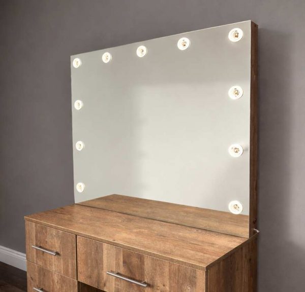 Гримерное зеркало 5 ящиков Классик