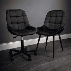 Комплект стул мастера и клиента -Блэкберри-