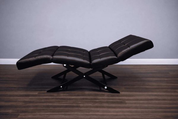 Кушетка анатомическая “Лофт” с регулировкой секций. велюр, кожа