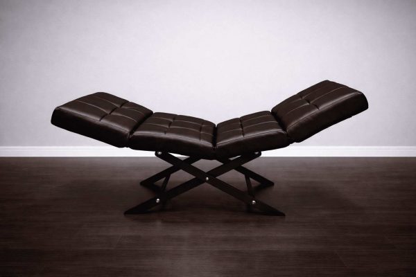 Кушетка анатомическая “Лофт” с регулировкой секций. велюр, кожа