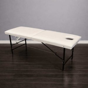 Массажный стол с регулировкой высоты (складной)