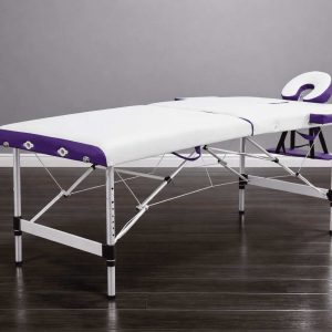 Массажный стол складной алюминиевый JFAL01A 2-х секционный