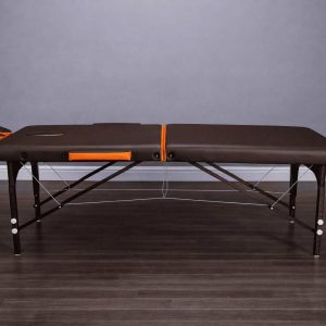 Массажный стол складной деревянный 2-х секционный