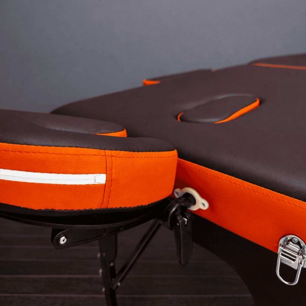 Массажный стол складной деревянный 2-х секционный