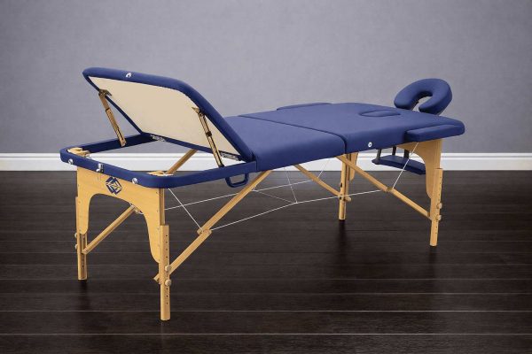 Массажный стол складной деревянный 3-х секционный