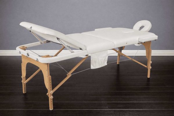 Массажный стол складной деревянный 3-х секционный