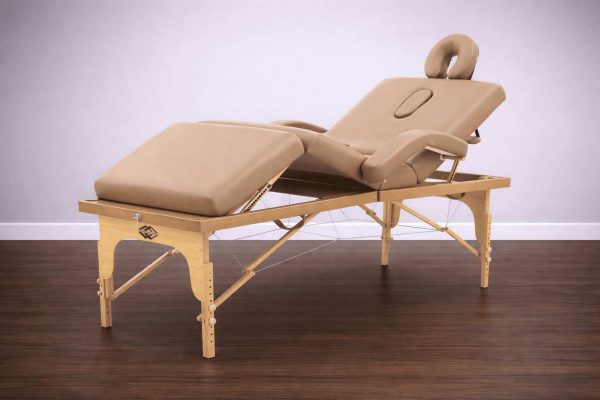 Массажный стол складной деревянный JF-Tapered (МСТ-141) с ру