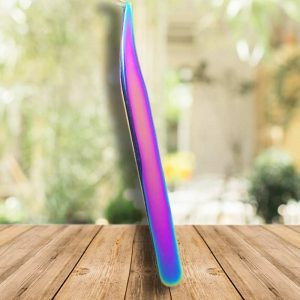 Пинцет для наращивания ресниц мини топорик Lash for you