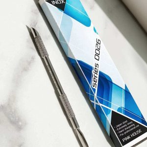 Пушер двусторонний лопатка овал+стилус 0026