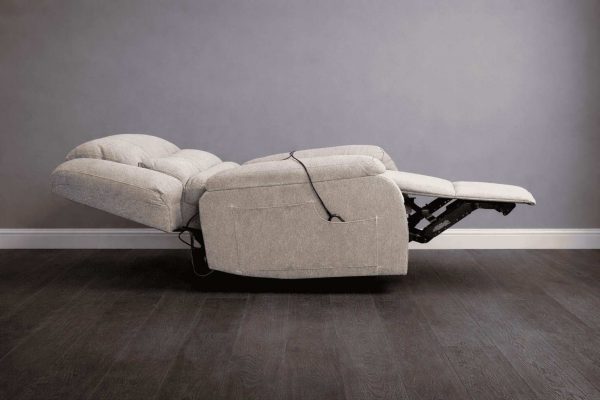 Реклайнер электрический рогожка (Россия)