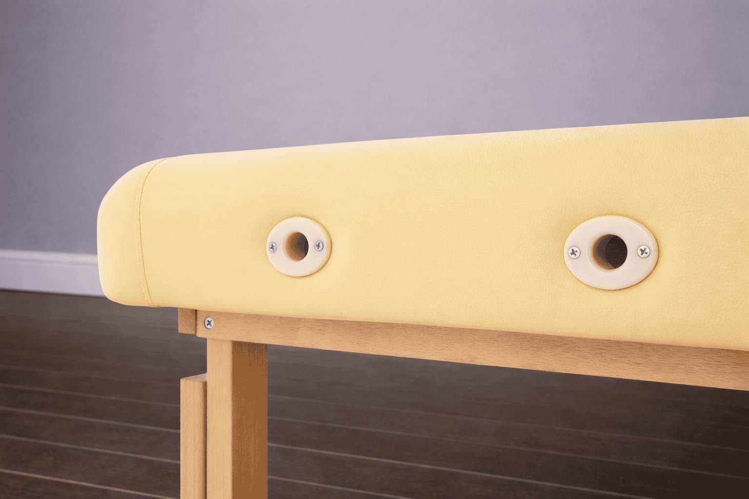 Стационарный массажный стол деревянный FIX-MT2