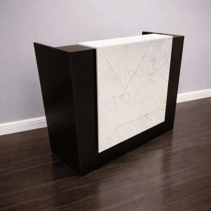 Стойка администратора ресепшен с навесом Formas с ящиками