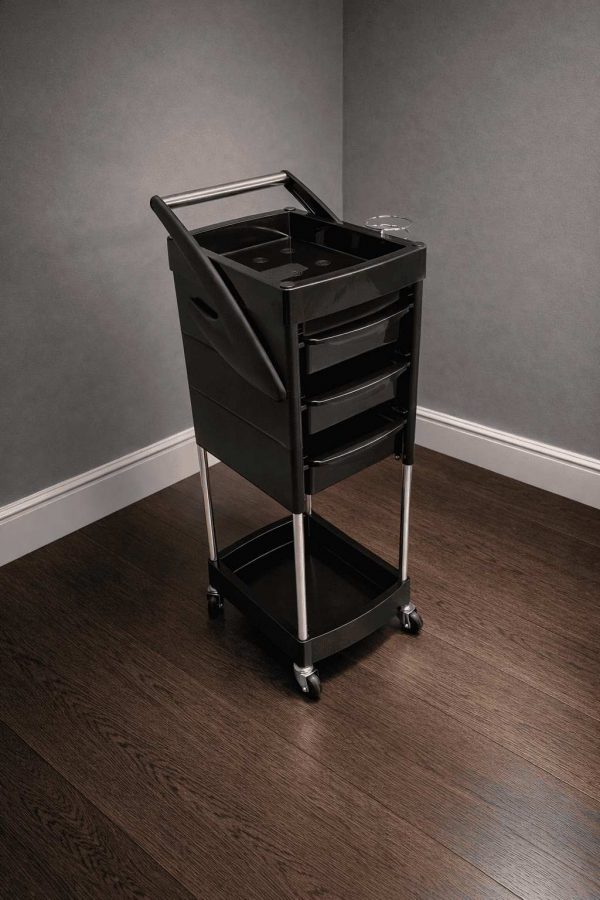 Тележка парикмахерская 528 Black