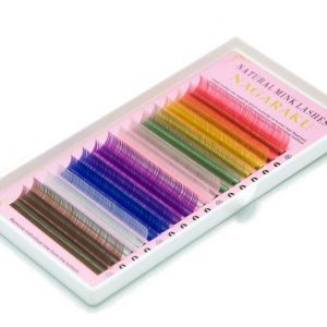 Цветные ресницы Nagaraku 16 линий