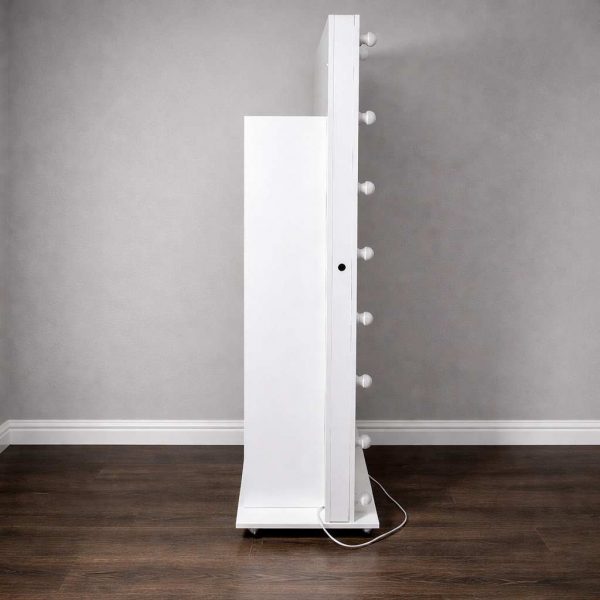 Зеркало напольное со скрытыми полками